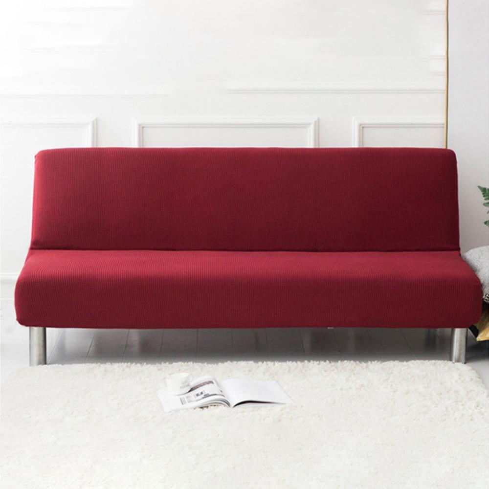 Elastic Futon Sofa Cover Dust-proof Bench Cover Universal Armless Sofa Slipcover  Living Room