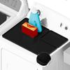 Dryer Top Protector Mat With Lint Collection Hole Washer And Dryer Mat 26x18in Silicone Non-Slip Washing Machine Topper For