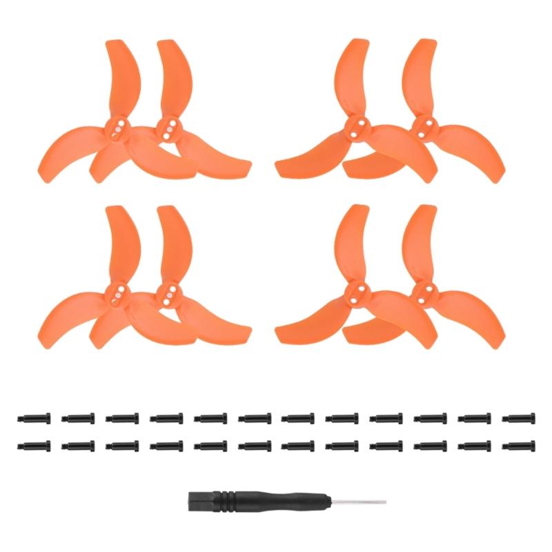 2/4Pair Colorful Flight Propellers for Avata 2 Flight Powerful Propellers with Screws ,Tool  Low-Noise Propellers