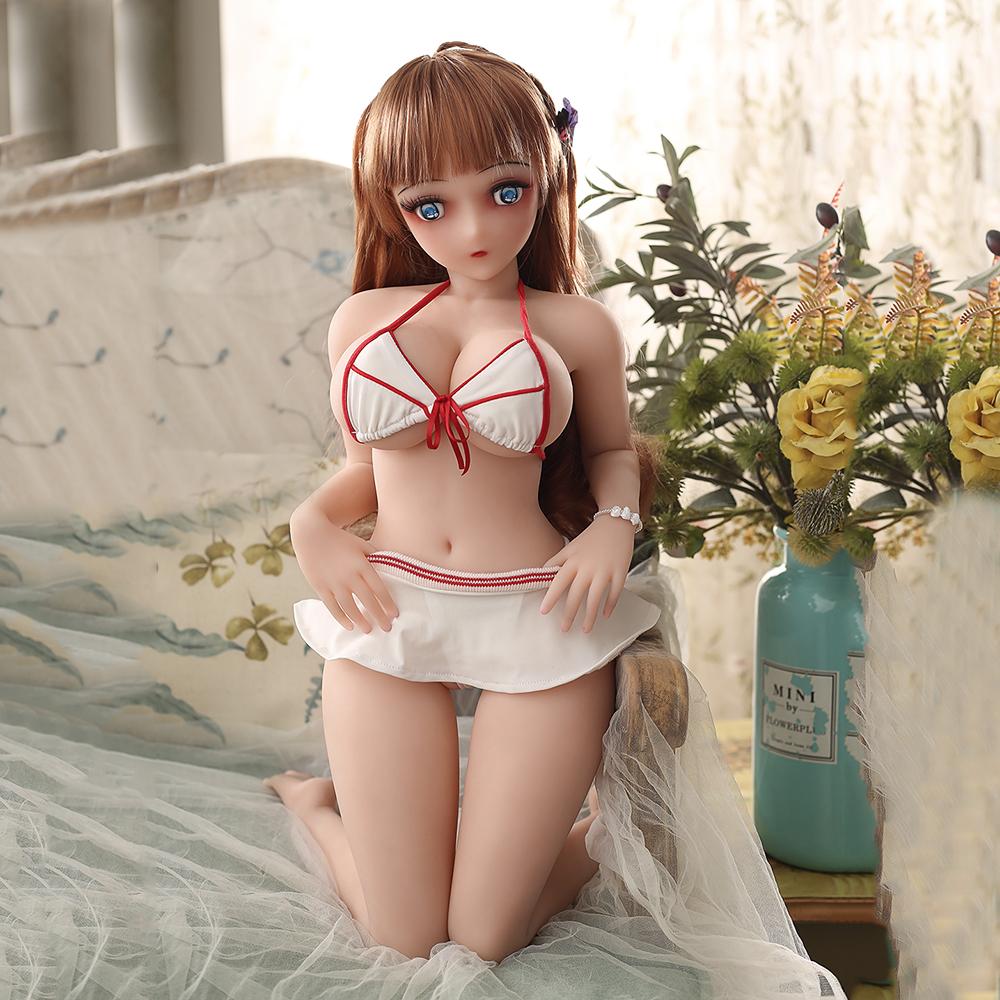 80cm/65cm Full Body Doll, 3D Silicone Sex Doll Made Of Safe TPE Material With Realistic Vagina And Anal Opening, An Adult Sex Toy