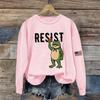 Women's Fashion Daily Versatile Casual Sweatshirts Long Sleeve Round Neck Top Sweatshirts