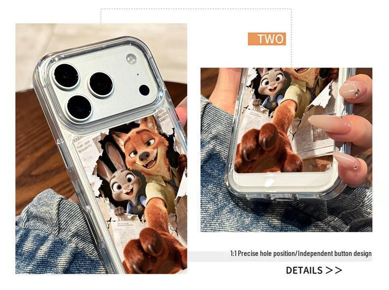Compatible with Apple iPhone 17 Pro Max Case: New Zootopia Design for a Premium Experience.