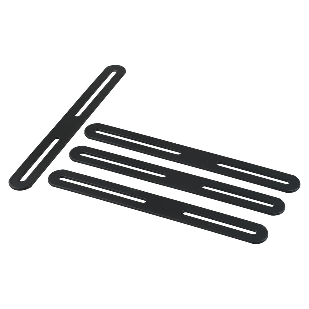 Corner Connector Furniture Brackets  Chair Drawer Flat Connector Stainless Steel Slotted Hole Perforated Plate Furniture Support