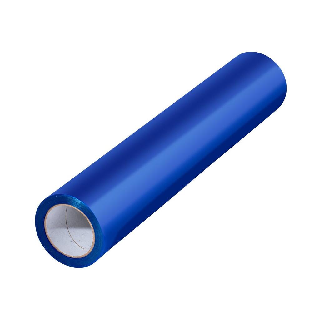 Floor Protection Film 24" X 200' Self Adhesive Car Mat Protector PE Blue