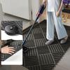 Thick Durable Absorbent Entrance Pad, Modern Non-Slip Rubber Bathroom Mat, Beveled Edge for Indoor Porch Terrace