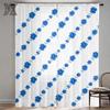 Pink Bow Curtains Hd Digital Print Pocket Rod Design Living Room Bedroom Home Decor Window Treatments Curtain Light Filtering For Sitting Polyester