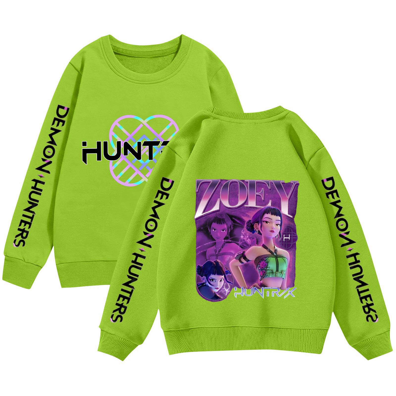 

Детский свитшот для мальчиков и девочек, спортивный свитшот с круглым вырезом, повседневный пуловер, спортивная футболка 150 зелёный