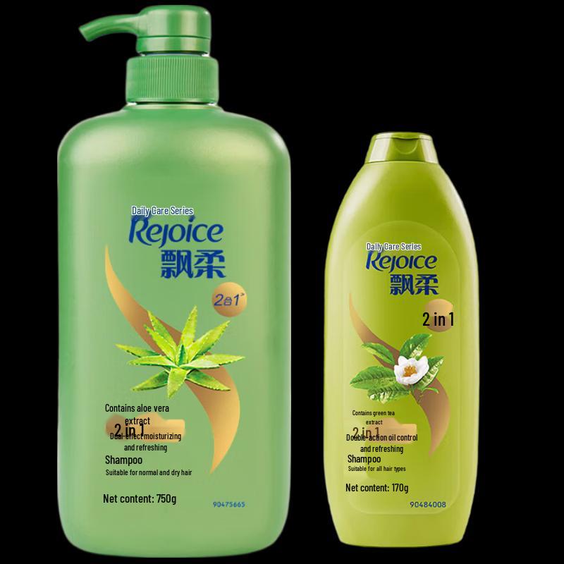 

Rejoice Dual-Effect Shampoo: Aloe Vera & Green Tea Set