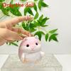 Plush Hamtaro Hamster Keychain With Hanging Chain For Outdoor And Carry Daily