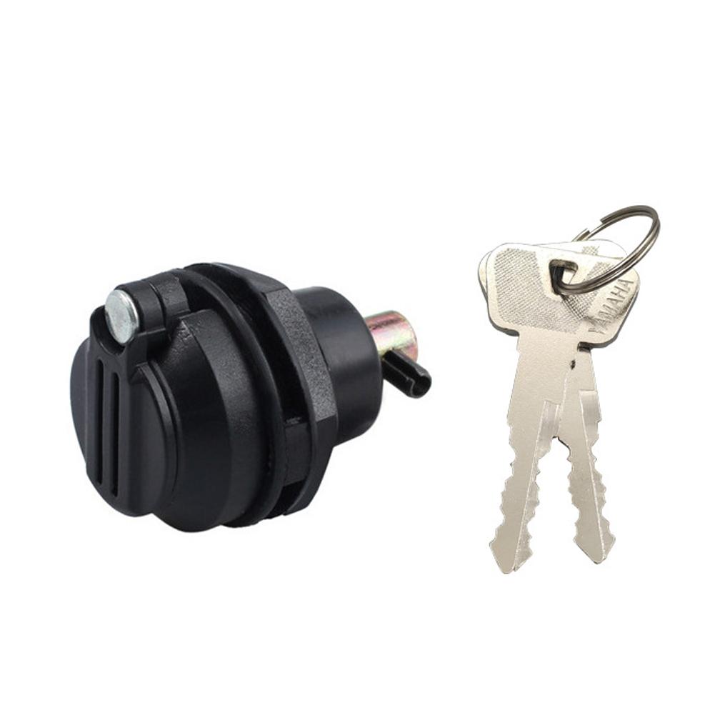 

Замок боковой крышки мотоцикла с 2 ключами, переключатель мотоцикла 125 куб. см, запчасти для скутера для Yamaha YBR 125, аксессуары