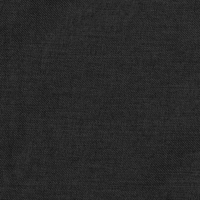 VidaXL Rideau occultant d'aspect de lin crochets Anthracite 290x245 cm
