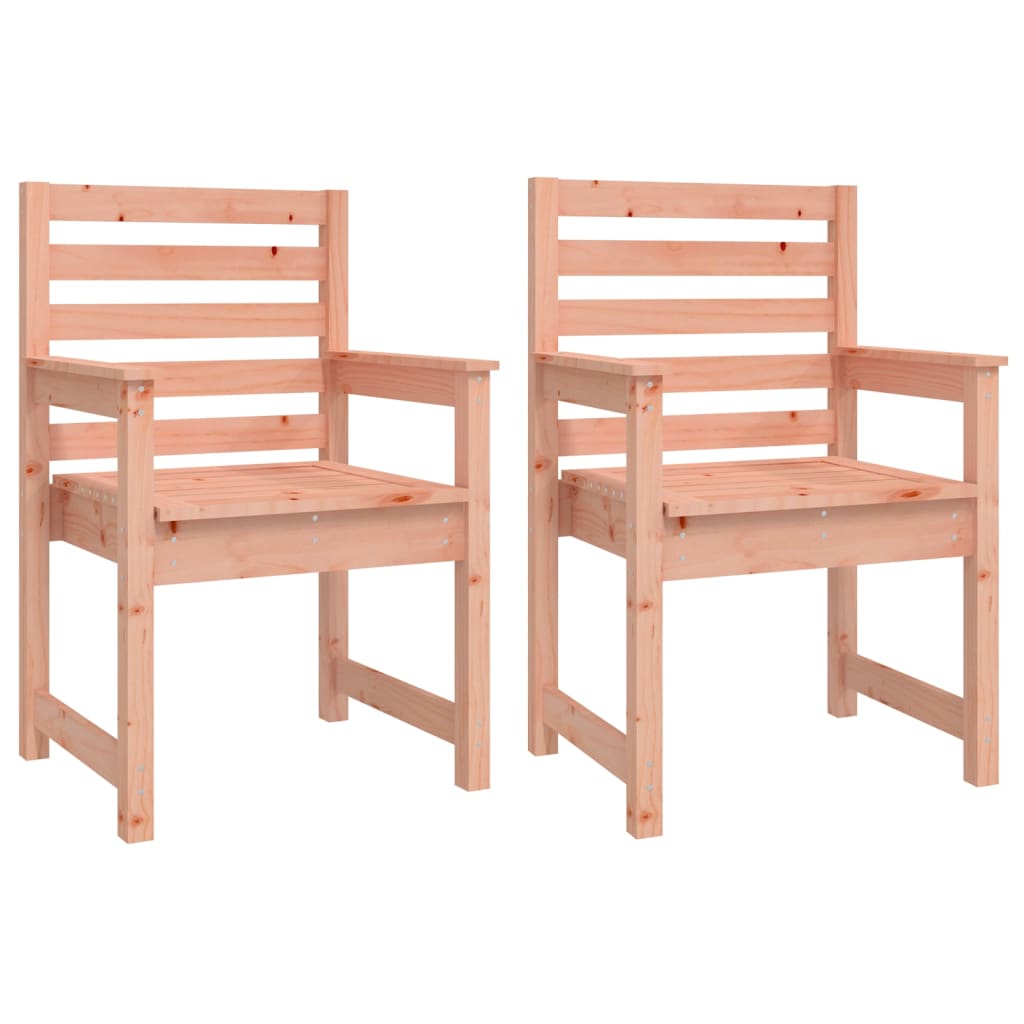 11 piece Garden Dining Set Solid Douglas Fir Wood