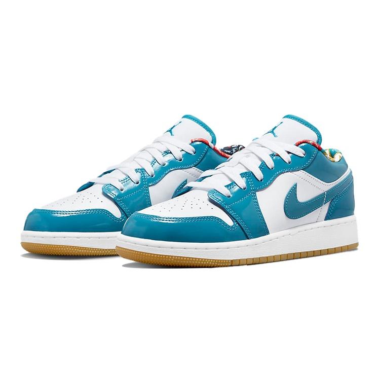 (GS) Air Jordan 1 Low SE 'Barcelona' Kids' DM0589-400