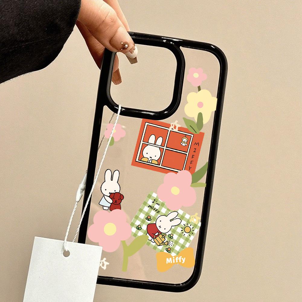 Acrylic Phone Case for iPhone 11 12 13 14 Pro 12 14 16 Pro Max for Samsung A16 A36 A56 S24 FE High-quality Painted Anti-fall Mobile Phone Case