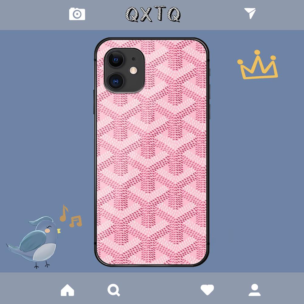 Goyard Luxus Modedesign Hülle Für iPhone Samsung Galaxy Redmi Note S 17 16 15 14 13 20 24 25 54 Pro Max Ultra Fe Gehärtetes Glas Abdeckung