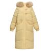Warm Long Parkas Woman Overcoat Fashion Fur Collar Thick Warm Women's Winter Jackets