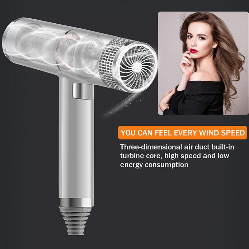 High Power Hair Dryer Negative Ion Hair Care Professinal Quick Dry Home Powerful Hairdryer Constant Anion Electric Hair Dryer