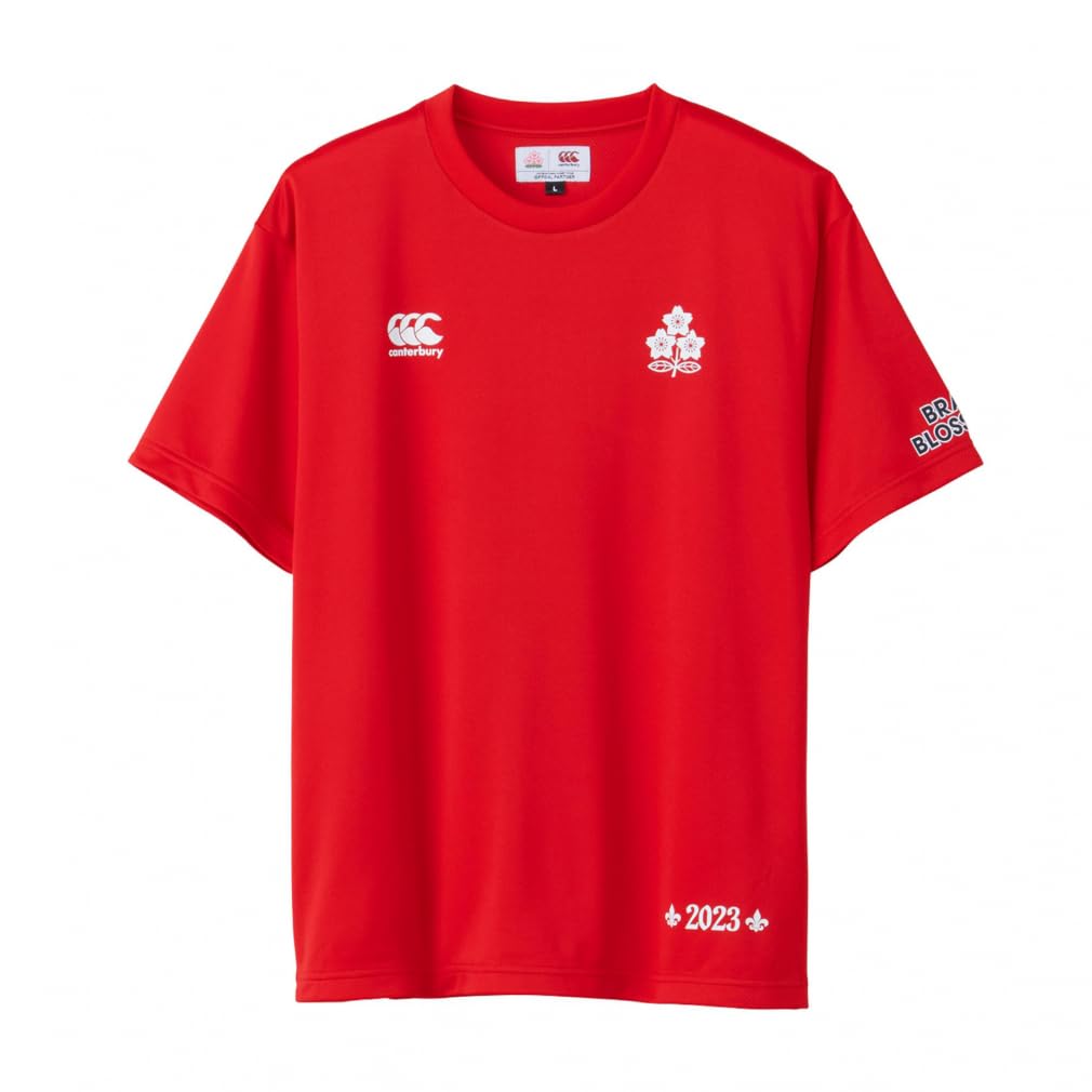 

JAPAN SPECTATOR TEE Футболка Spectator с коротким рукавом RA33779 3L [Canterbury] Футболка S/S для мужчин 65_Красный
