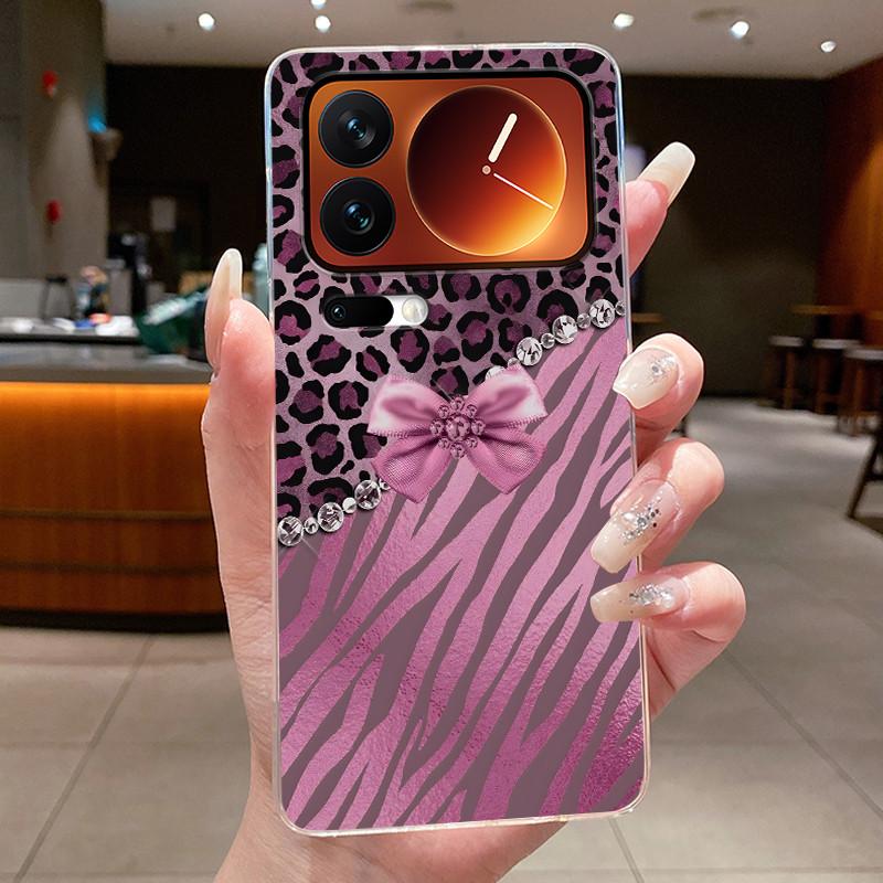 Casing For Xiaomi 17 Pro Max Mi 17 Pro Mi17 17Pro Phone Case Luxury Fashion Butterfly Flower Clear Soft TPU Silicone Back Cover