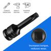 8pcs Bit Socket Set Impact Drill Bit Adapter H/T/M Type for Car Auto Bicycle Repair Hand Tools Power Drills Socket Wrench