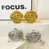 Acrylic Box Bag for Women 2025 Niche Floral Design Unique Elegant Handheld Evening Bag