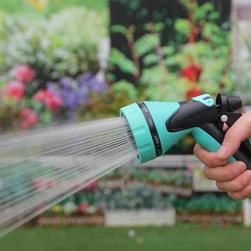 Multifunctional Water Hose Nozzle for Cleaning Watering Garden Irrigation Tool Multiple Easy Carry Hose Sprayer for Car