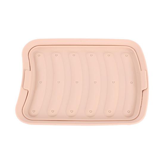 

Силиконовая форма для сосисок, термостойкая, антипригарная, для приготовления сосисок, безопасная для посудомоечной машины, многоразовый инструмент для выпечки для домашних сосисок, пончиков, тортов, печенья розовый