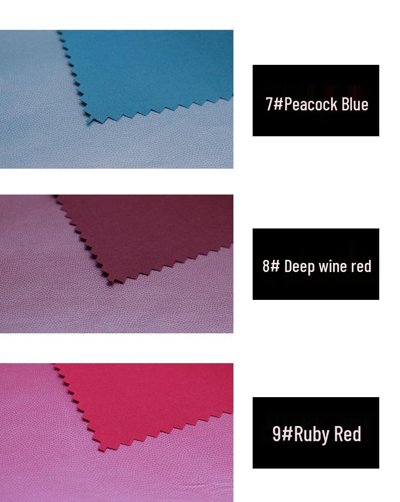 Waterproof T400 Polyester Stretch Fabric for Autumn & Winter School Uniforms - Matte Finish