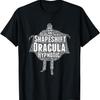 Dracula Vampire Word Cloud Art Mythical Fantasy Creature T-Shirt