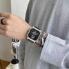 Stylish Waterproof Watch with Mechanical Movement Easy To Read Ergonomic Designed Strap Square Large Dial Men Watch
