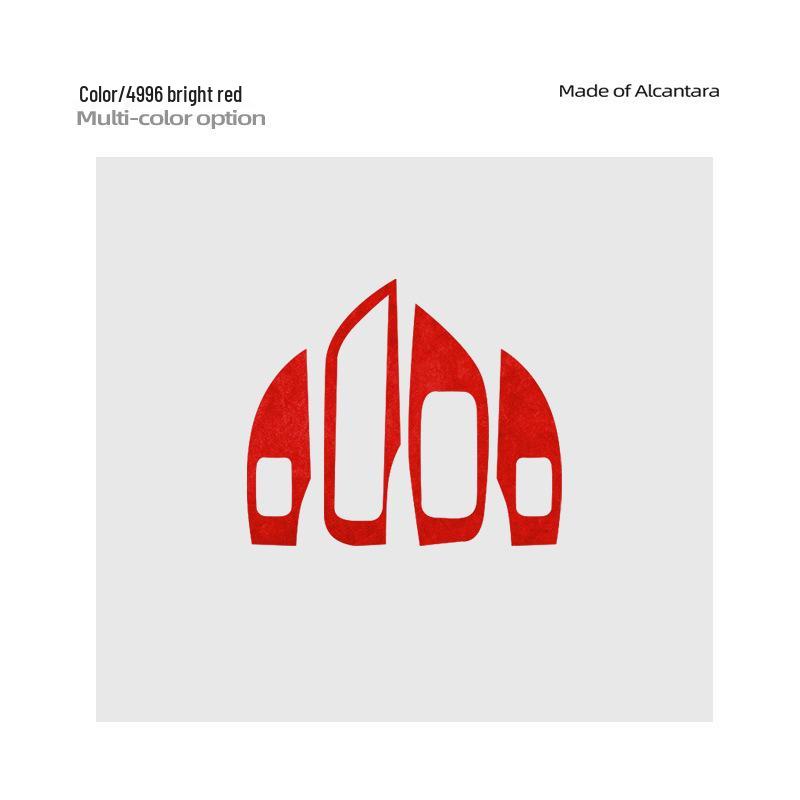 

SU7 Алькантара Замша Панель Подъема Стекла Двери Ультратонкая Наклейка для Модификации Интерьера Автомобиля