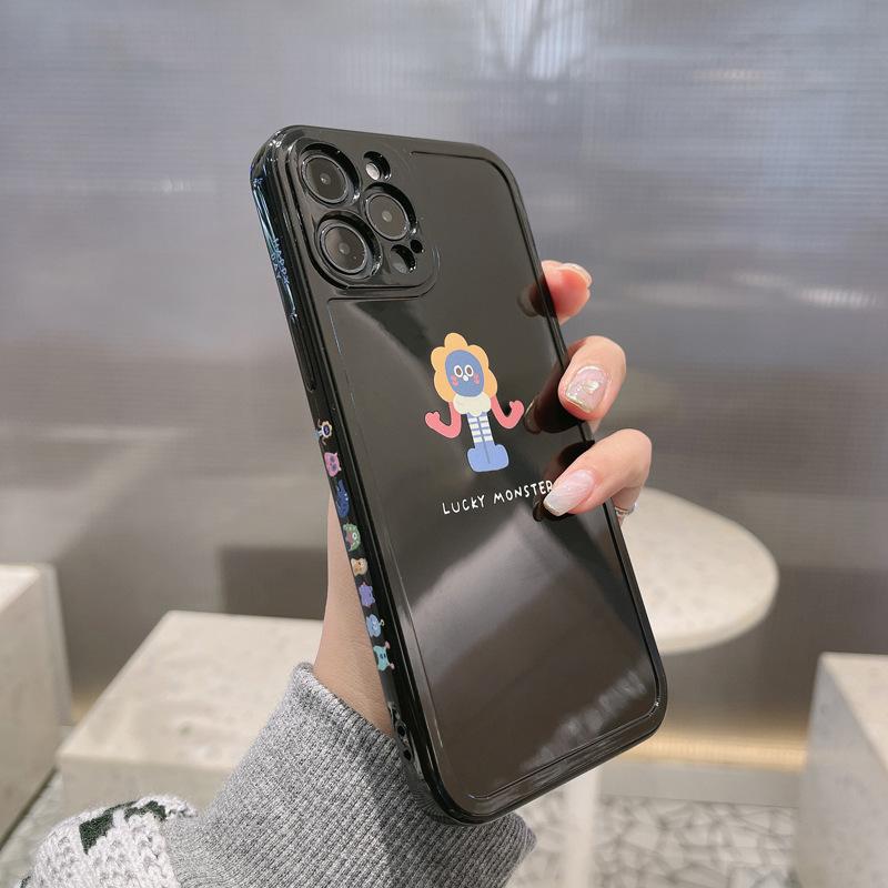 Side Bear Apple 13 All-inclusive IPhone 15 Handyhülle XR Bemalt 8p Weichkleber 14pro Max Geeignet für 11