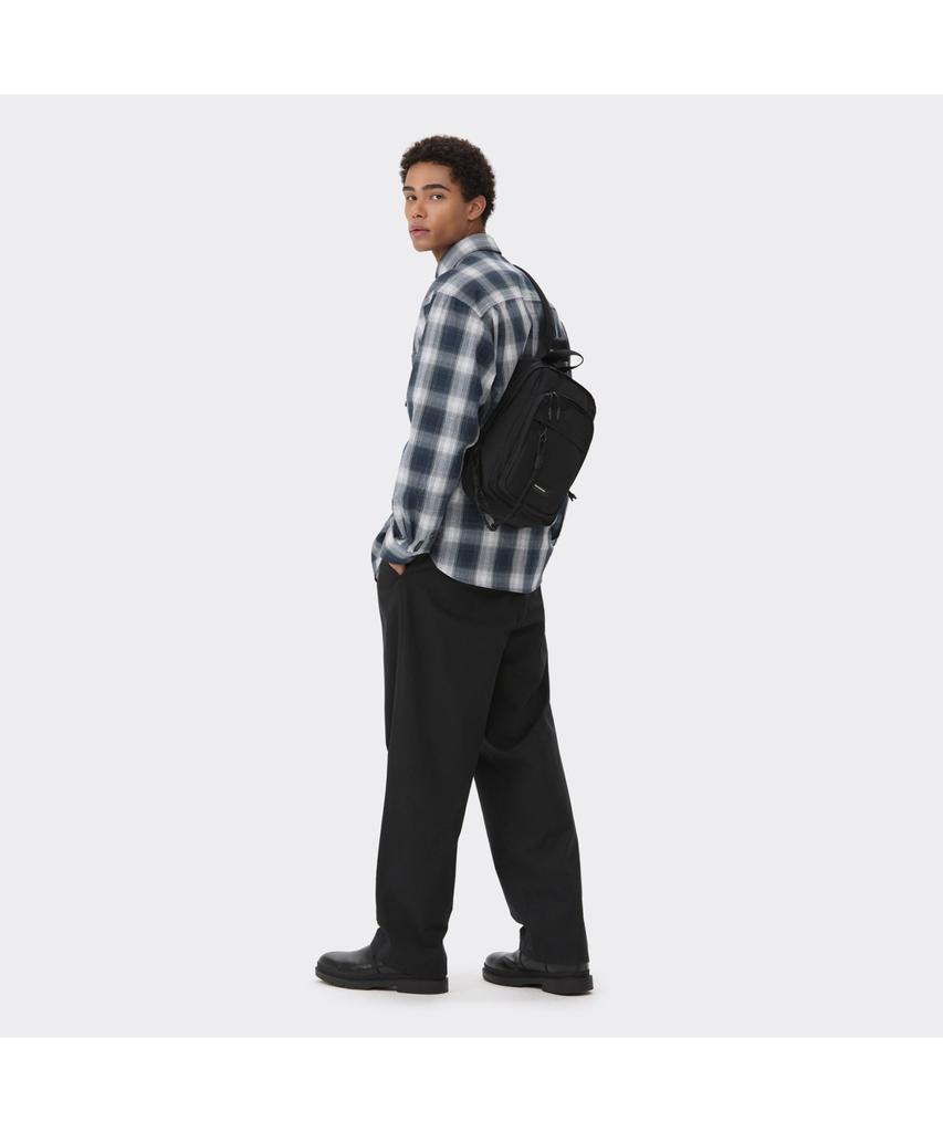 Keoseuuteommellou Black Wide Fit Cotton Setup Pants Cwpas26241Bkx