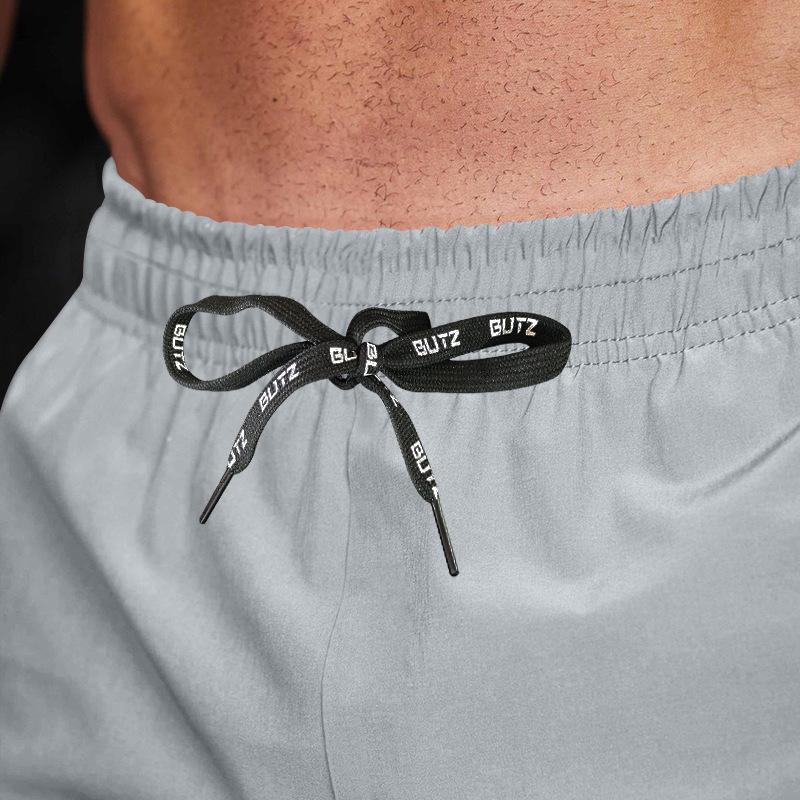 Letní Tenké Venkovní Trendy Ležérní Sportovní Šortky Běh Fitness Trénink Rychleschnoucí Tříčtvrteční Kalhoty Šortky Pánské