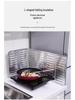 Oil-Proof, Foldable Kitchen Splash Guard for Stovetop
