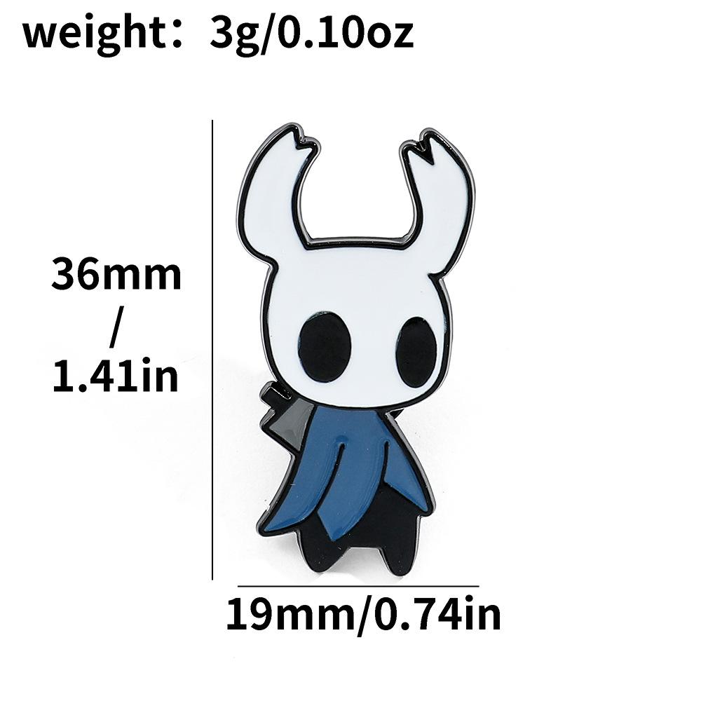 Game Character Peripheral Metal Badge Hollow Knight Hollow Knight Brooch Bag