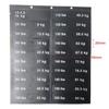 Gym Weight Plate Stickers Essential Labels for Easy Weight Identification