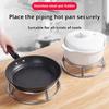 1pc Stainless Steel Round Shape Kitchen Pot Support Steamer Rack Heat Resistant Steaming Rack Organizer Stand Kitchen Accessorie