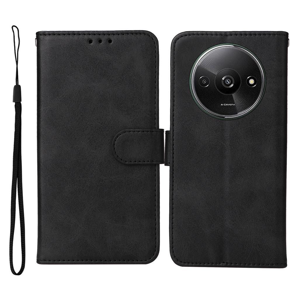 For Xiaomi Redmi A3 4G/Poco C61 4G Case Magnetic Clasp Leather Flip Wallet Phone Cover