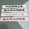 ZAR3   ABS Letter Sticker Car Front Rear Badge Emblem Accessories For Morris Garages MG ZS 5 7 6 Cyberster MG4 EV ES5 HS ONE GT GS MG3