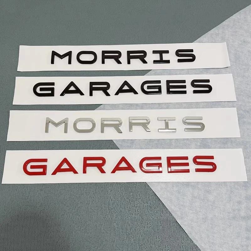 ZAR3 ABS Letter Sticker Car Front Rear Badge Emblem Accessories For Morris Garages MG ZS 5 7 6 Cyberster MG4 EV ES5 HS ONE GT GS MG3
