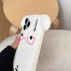 3D Cartoon Dog Drop-proof iPhone Case Compatible with iPhone 14/13/12 PROMAX