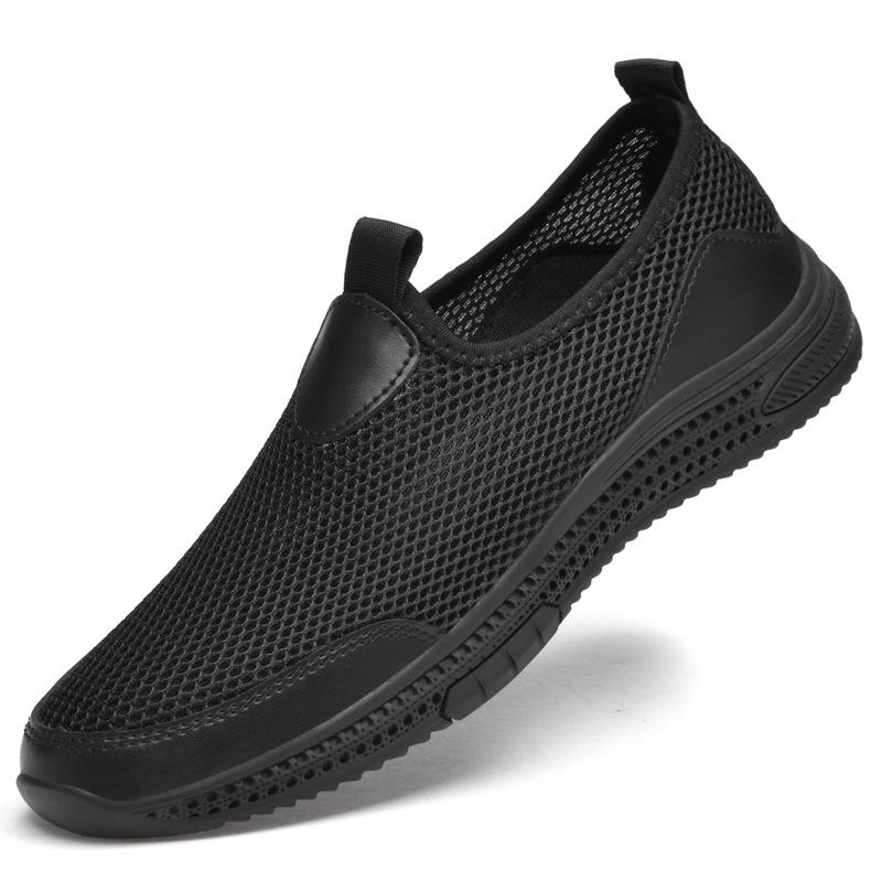 Men s Breathable Mesh Slip-on Loafers 40