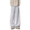 51 Hip-Hop Oversized Trendy Brand Solid Color Loose Fleece-Lined Casual Long Pants Men's American Style Lazy Versatile Straight-Leg Pants