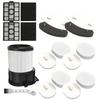 Ersatz-Bürstenfilter-Set für Shark PowerDetect IP3251EUT IP3225EUT IP3251C IP3252 Akku-Staubsauger Teile Zubehör