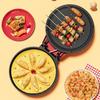 Double-Sided Electric Pancake Griddle for Crepes - Automatic, Deepened Design for Students & Homes