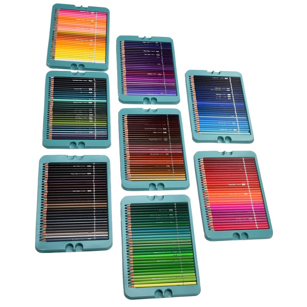 Hand Painted Colored Pens 240 Colors Oily Colored Pencils Brushes Painting Sets Art Supplies