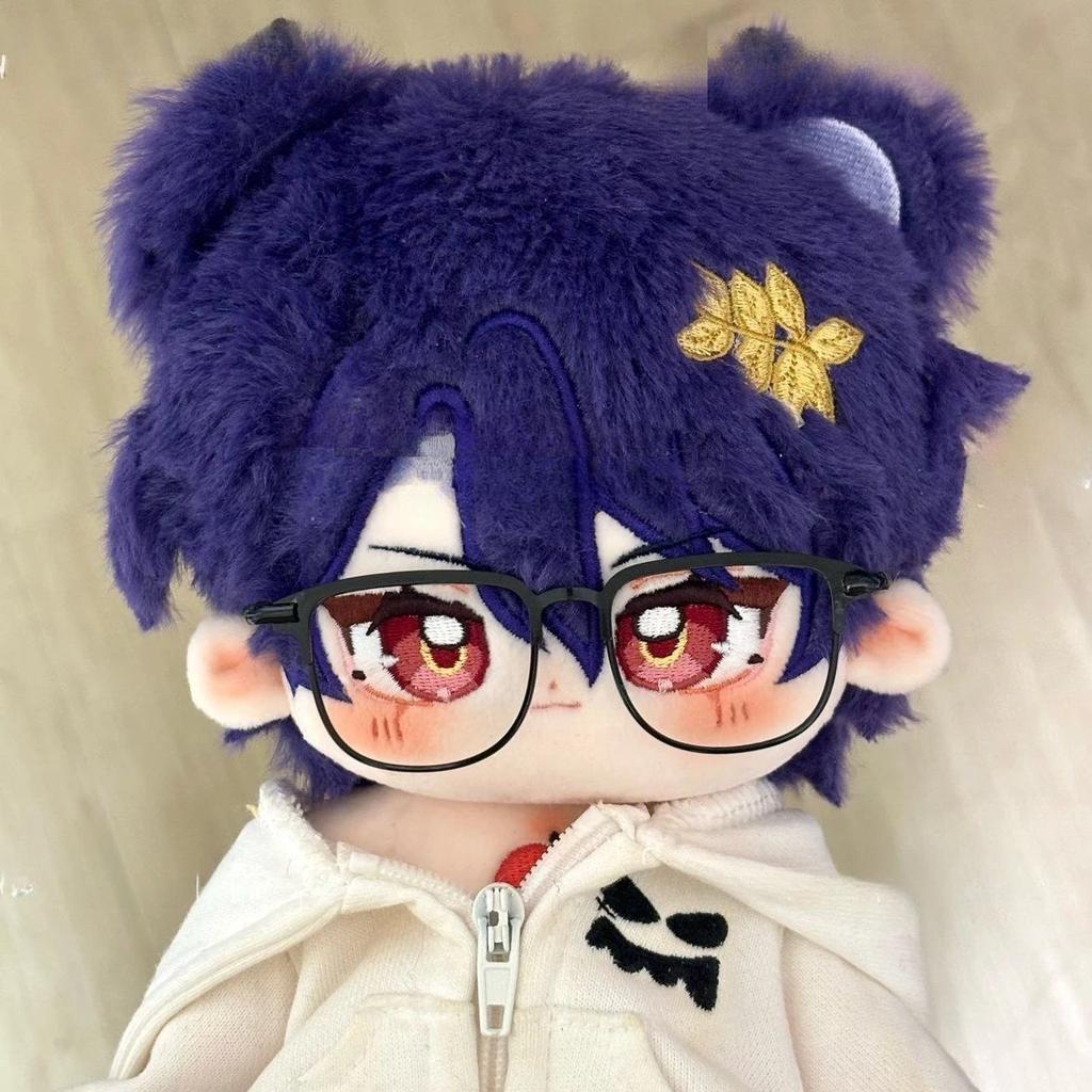 20Cm Honkai Star Rail Dr. Ratio Cotton Plush Doll Cute Stuffed Toy Verity Plushie Figure Animal Ear Handsome Birthday Gift