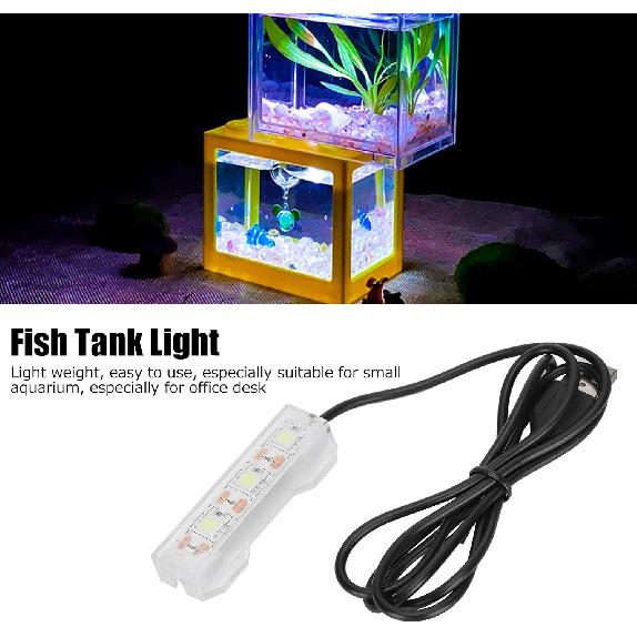 LED Aquarium Plant Light Fish Mini Decoration Soft LED LampMini Led Aquarium Light Aquarium Lighting