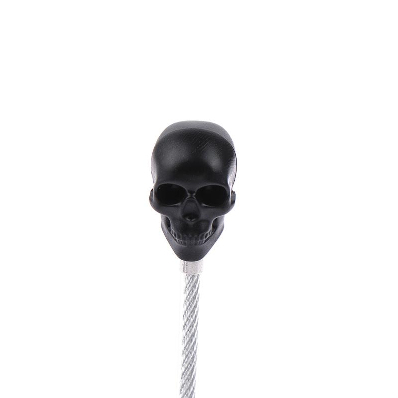 Celní zámek Overseas Lebka Kovový vozík Kufr na zavazadla Batoh Visací zámek s ocelovým lankem Zámek proti krádeži Zámek na zavazadla